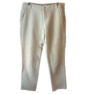 Daughters of the Liberation Embroidery patterned fabric pants size cotton 8 prep